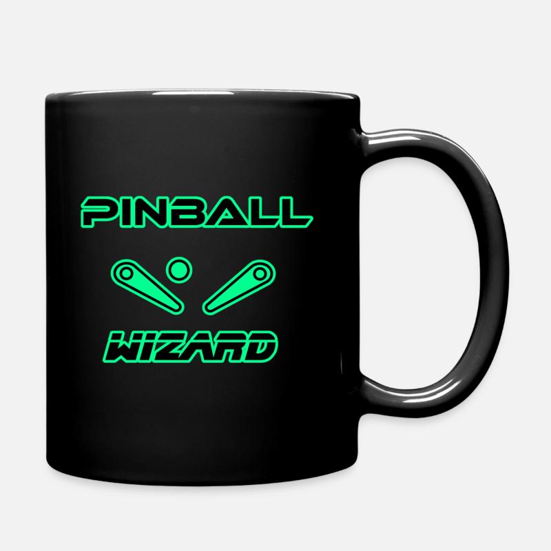 Pinball Wizard - Tasse einfarbig - Schwarz