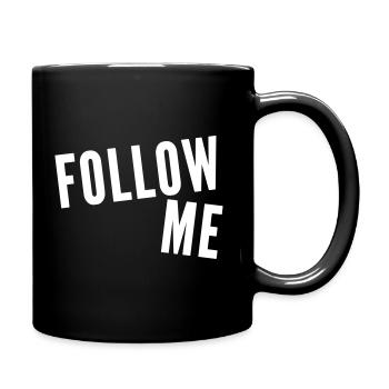 suivez-moi suivez-moi-amusant-drôle-drôle - Mug uni - noir - Droite