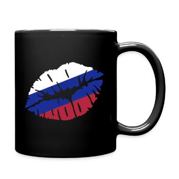 Russie - Mug uni - noir - Droite