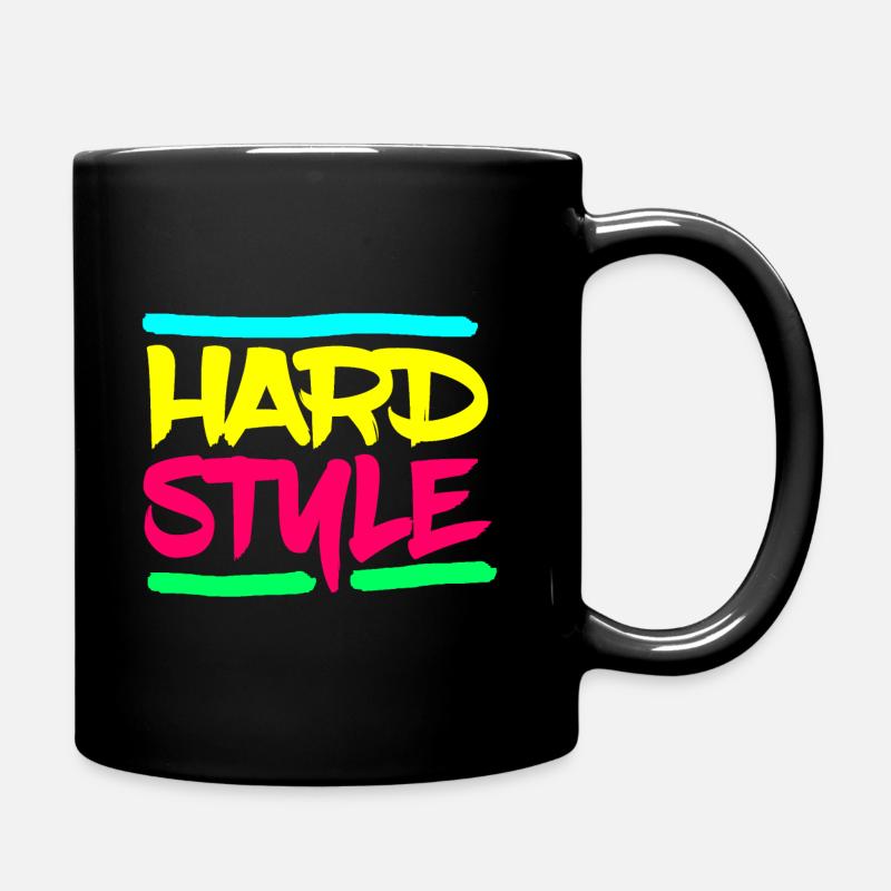 Hardstyle Techno Festival - Tasse einfarbig - Schwarz