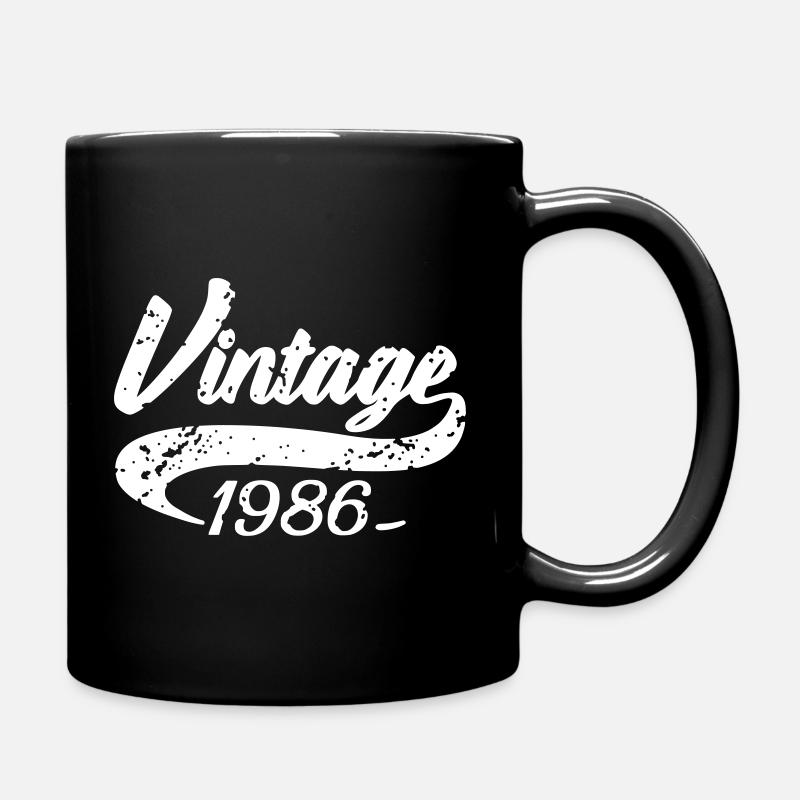 Vintage 1986 - Mug uni - noir