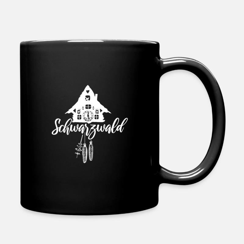 Schwarzwald - Tasse einfarbig - Schwarz