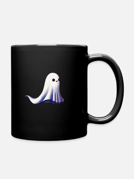 Idée Cadeau Petit Fantôme Illustration - Fantôme - Mug uni - noir