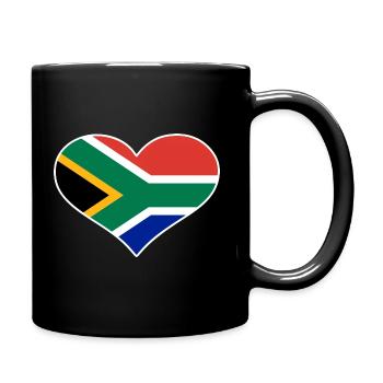 Afrique du Sud - Mug uni - noir - Droite