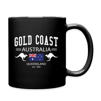 Gold Coast - Mug uni - noir - Droite