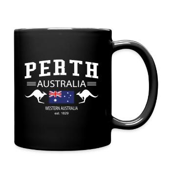 Perth - Tasse einfarbig - Schwarz - Rechts