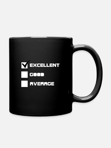 EXCELLENT - Tasse einfarbig - Schwarz
