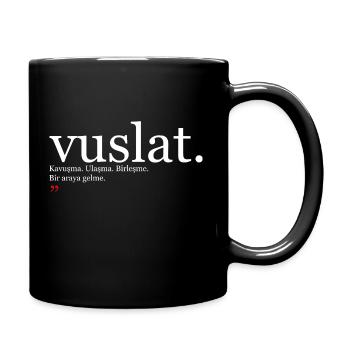Türkisch intizar türkische Wörter Spruch söz - Tasse einfarbig - Schwarz - Rechts