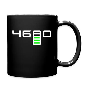 Tesla 4680 Battery Cell - Tasse einfarbig - Schwarz - Rechts