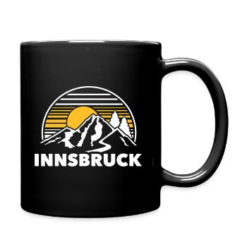 innsbruck - Full Colour Mug - black - Right