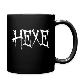 Hexe - Tasse einfarbig - Schwarz - Rechts