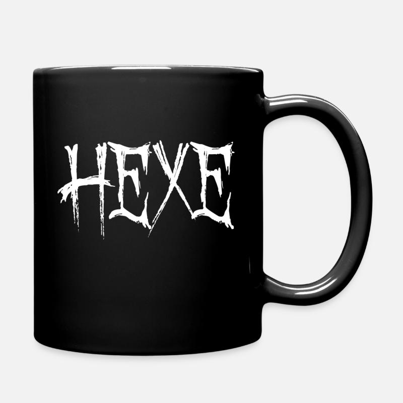 Hexe - Tasse einfarbig - Schwarz