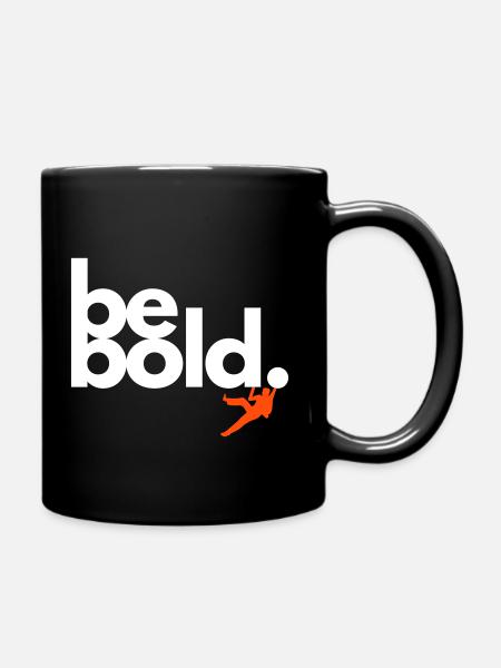 Be Bold - Mug uni - noir