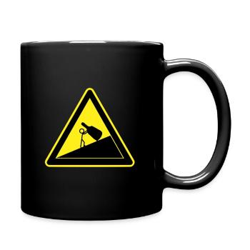 Basyphus - Tasse einfarbig - Schwarz - Rechts