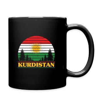Kurdistan - Full Colour Mug - black - Right