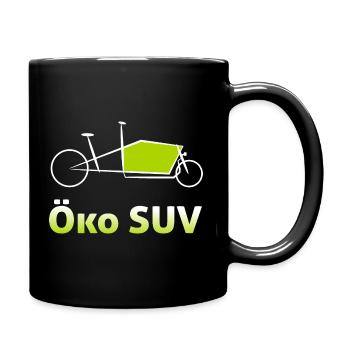 Öko SUV - Lastenrad - Tasse einfarbig - Schwarz - Rechts