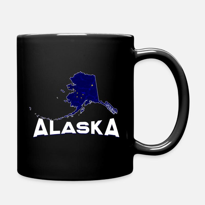 Alaska - Tasse einfarbig - Schwarz