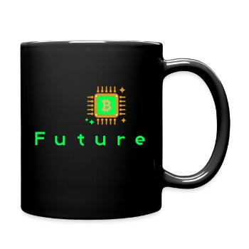 Streetwear, Graffiti, Krypto, Bitcoin, Ethereum - Tasse einfarbig - Schwarz - Rechts