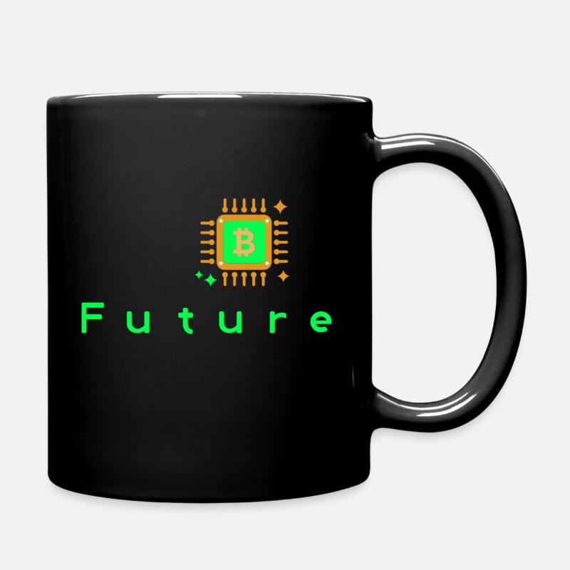 Streetwear, Graffiti, Krypto, Bitcoin, Ethereum - Tasse einfarbig - Schwarz