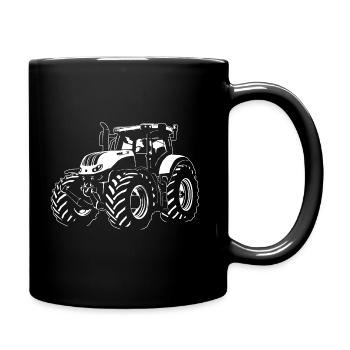 Tracteur - Tracteur - Agriculteur - Agriculteur - Mug uni - noir - Droite