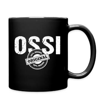 Ossi Original Ostdeutschland DDR Kind - Tasse einfarbig - Schwarz - Rechts