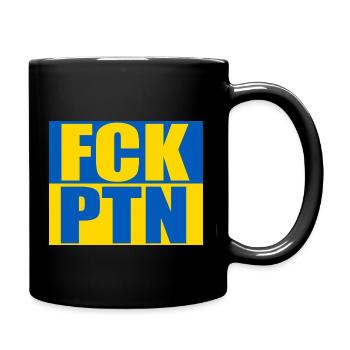 FCK PTN - Full Colour Mug - black - Right