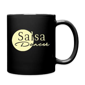 Salsa Dancer yellow - Tasse einfarbig - Schwarz - Rechts
