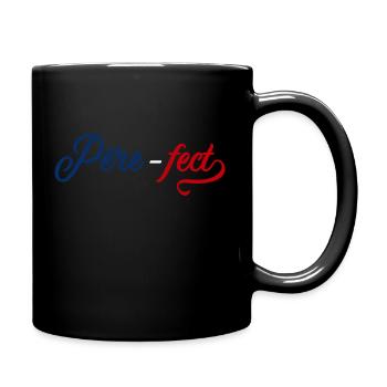 Père fect Bleu Blanc Rouge - Mug uni - noir - Droite