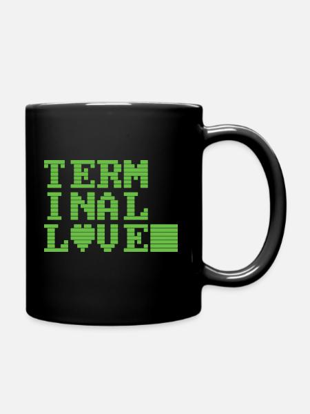 Terminal Amour - Mug uni - noir