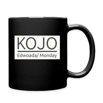 Kojo/ Kwadwo - Tasse einfarbig - Schwarz - Rechts