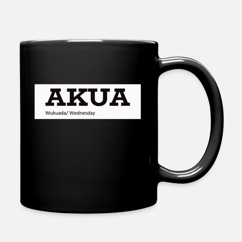 Akua - Tasse einfarbig - Schwarz