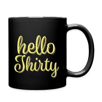 30th Birthday Congratulations - Full Colour Mug - black - Right