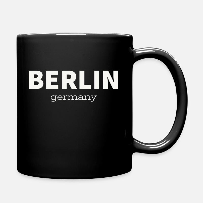BERLIN - Tasse einfarbig - Schwarz