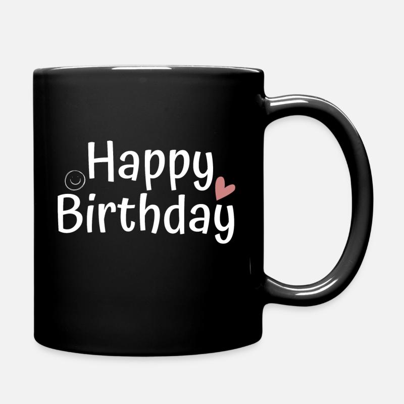 Bon anniversaire - Mug uni - noir