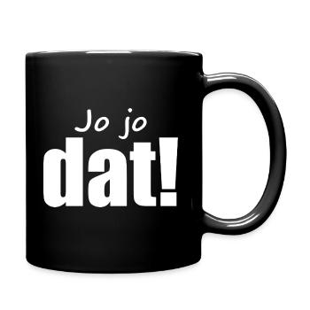 Kölsch - Dialekt - Spruch - Tasse einfarbig - Schwarz - Rechts