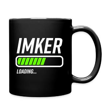 Imker Loading Ladebalken - Tasse einfarbig - Schwarz - Rechts
