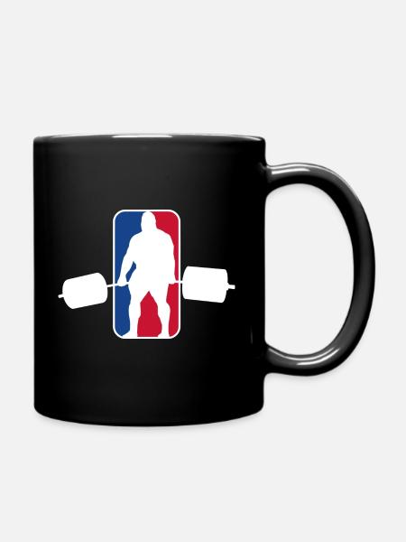 Deadlift - Full Colour Mug - black