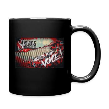 Maximize your Voice! Screaming Lessons - Tasse einfarbig - Schwarz - Rechts