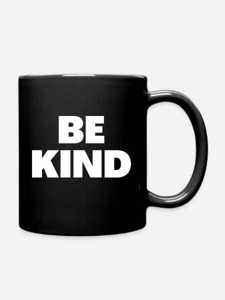 Be Kind - Christian Quotes - Full Colour Mug - black