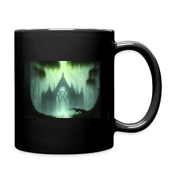 Cathedral in the Swamp - Full Colour Mug - black - Right