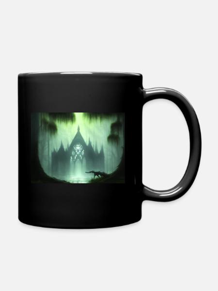 Cathedral in the Swamp - Full Colour Mug - black