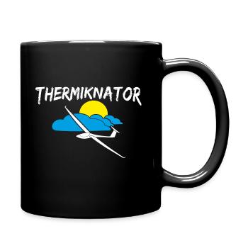 Planeurs thermiques glisse drôle d’idée cadeau - Mug uni - noir - Droite