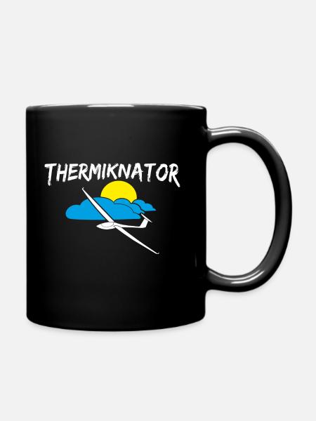 Planeurs thermiques glisse drôle d’idée cadeau - Mug uni - noir