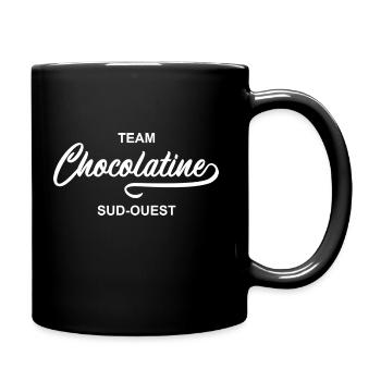 Team Chocolatine sud ouest - Mug uni - noir - Droite