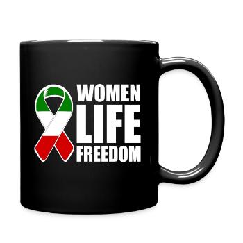 Women life freedom - Full Colour Mug - black - Right