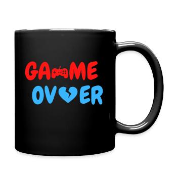 Game over - Full Colour Mug - black - Right