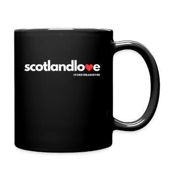 URLAUB - Tasse einfarbig - Schwarz - Rechts
