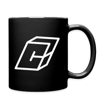 Lettre d’esquisse C - Mug uni - noir - Droite