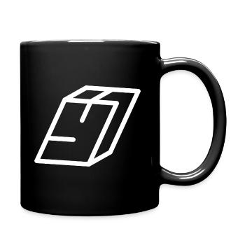 Outline Letter Y - Full Colour Mug - black - Right