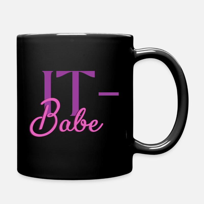IT-Babe - Mug uni - noir